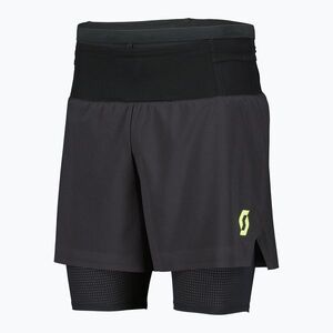 Férfi futóshort SCOTT RC Run Hybrid black/yellow (RC Run Hybrid 414375) kép
