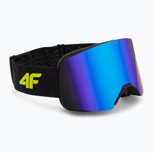 Gyerek síszemüveg 4F M041 black/multicolor (M041 Jr 4FJWAW24AGOGM041) kép