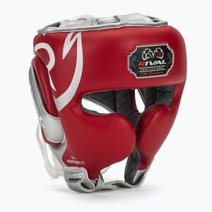 Rival RHG100 Professzionális fejvédő piros/ezüst bokszsisak (RHG100 Professional Headgear RHG100-RED/SILVER) kép
