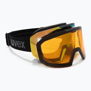 Sí szemüveg UVEX Evidnt Attract V + tok black matt/mirror green clear/yellow (Evidnt Attract V + case 55/0/671/2230) kép