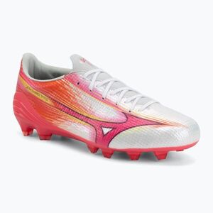 Focicipő Mizuno Alpha III Japan FG white/fuchsia purple (Alpha III Japan P1GA266064) kép