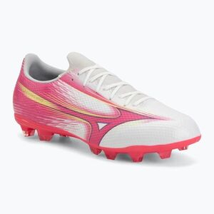 Focicipő Mizuno Alfa III Select FG white/fuchsia purple (Alfa III Select FG P1GA266564) kép