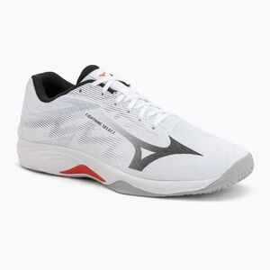 Röplabdacipő Mizuno Lightning Select white/black/fiery red (Lightning Select V1GA267059) kép
