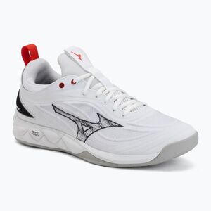 Mizuno Wave Luminous 3 röplabdacipő white/black/fiery red (Wave Luminous 3 V1GA242059) kép