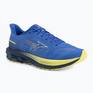 Férfi futócipő Mizuno Wave Skyrise 7 dazzling blue/fortune yellow/estate blue (Wave Skyrise 7 J1GC260901) kép
