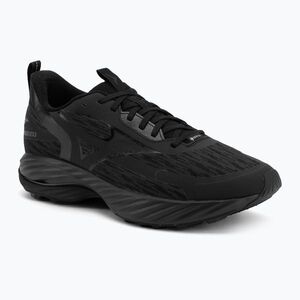 Férfi futócipő Mizuno Wave Rider GTX 3 black/black/black sand (Wave Rider GTX 3 J1GC257952) kép