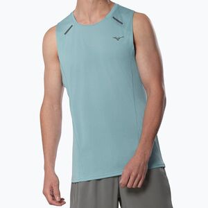 Férfi futó trikó Mizuno Active DryAeroFlow Tank Top aquifer (Active DryAeroFlow Tank Top J2GAD00229) kép