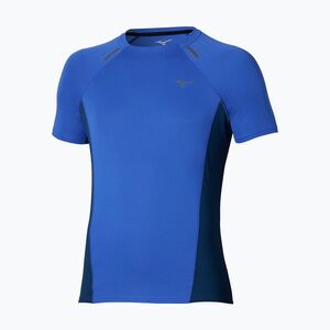 Férfi futópóló Mizuno Active DryAeroFlow Tee dazzling blue (Active DryAeroFlow Tee J2GAD00323) kép