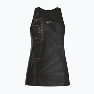 Női futópóló Mizuno Active DryAeroFlow Graphic Tank Top tan/orange (Active DryAeroFlow Graphic J2GAD25699) kép