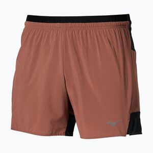 Férfi futó rövidnadrág Mizuno Active Alpha 2in1 5.5 copper brown (Active Alpha 2in1 5.5 J2GBD00555) kép