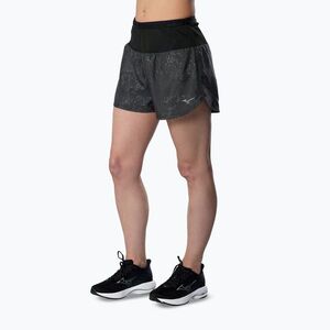 Női futóshort Mizuno Active Graphic Multi Pocket black (Active Graphic Multi Pocket J2GBD20590) kép