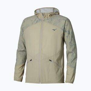 Férfi futódzseki Mizuno Active Alpha Hooded elm (Active Alpha Hooded J2GED00139) kép