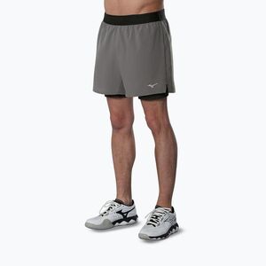 Férfi futóshort Mizuno Core 5.5 Inches 2in1 lava smoke (Core 5.5 Inches 2in1 J2GBD00908) kép