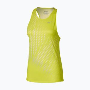 Női futótrikó Mizuno Core Graphic Tank Top lightning yellow (Core Graphic Tank Top J2GAD21443) kép