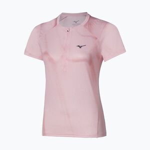 Női futópóló Mizuno Trail Graphic Tee pinkesque (Trail Graphic Tee J2GAD20964) kép