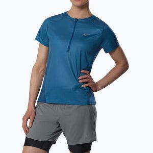 Női futópóló Mizuno Trail Graphic Tee sailor blue (Trail Graphic Tee J2GAD20921) kép