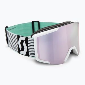 Síszemüveg SCOTT Shield white/mint green/amp lavender chrome (Shield 277837) kép