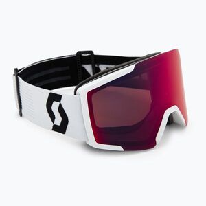 SCOTT Shield síszemüveg mineral white/black/& red chrome (Shield 277837) kép