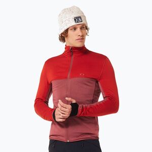 Férfi pulóver Oakley Canopy FZ flame red (Canopy FZ FOA407390) kép