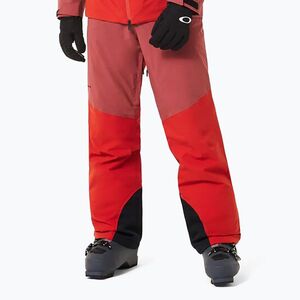 Férfi sínadrág Oakley Canopy Pro Insulated flame red/rosewood (Canopy Pro Insulated FOA407387) kép