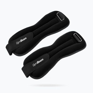 Csukló- és bokasúlyok GymBeam 2 x 2 kg black (36346) kép