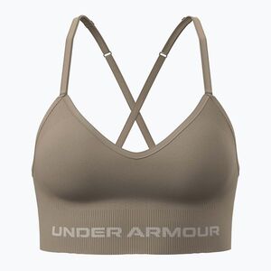 Sportmelltartó Under Armour Vanish Seamless Low city khaki/summit white (Vanish Seamless Low 1384417-299) kép