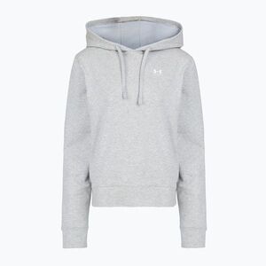 Női pulóver Under Armour Sport Terry Hoodie mid gray light heather/white (Sport Terry Hoodie 6011015-011) kép