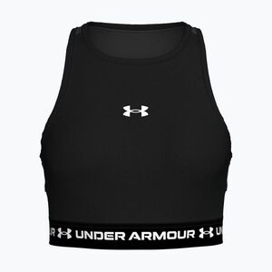 Női sportmelltartó felső Under Armour HeatGear Mesh Tank ultimate black/white (HeatGear Mesh Tank 6010007-008) kép