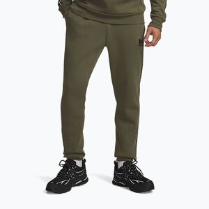 Férfi nadrág Under Armour Icon Fleece Jogger navy from green/black (Icon Fleece Jogger 1389358) kép