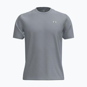 Férfi edzőpóló Under Armour Tech Taping mod gray/black/lumos lime (Armour Tech Taping 6012356-011) kép