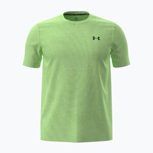 Férfi edzőpóló Under Armour Vanish Seamless Novelty lumos lime/black (Vanish Seamless Novelty 6010603) kép