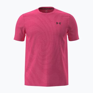 Férfi edzőpóló Under Armour Vanish Seamless Novelty bittersweet pink/black (Vanish Seamless Novelty 6010603) kép