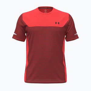 Férfi edzőpóló Under Armour Tech Utility venom red/black (Tech Utility 6004965-690) kép