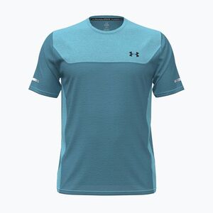 Férfi edzőpóló Under Armour Tech Utility blue haze/black (Tech Utility 6004965-425) kép