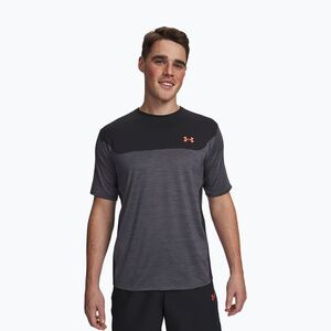 Férfi edzőpóló Under Armour Tech Utility black/venom red (Tech Utility 6004965-002) kép
