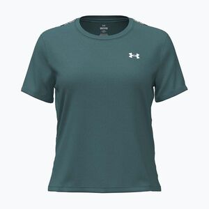Női edzőpóló Under Armour Tech Wordmark Tape rack green/black/white (Tech Wordmark Tape 6003915-338) kép