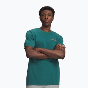 Férfi póló Under Armour HW Armour Label rack green/black (HW Armour Label 1382831-338) kép