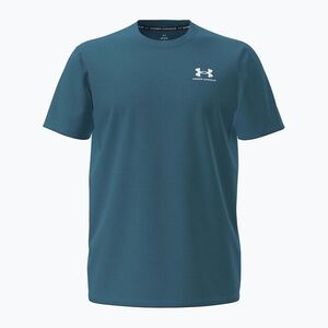 Férfi póló Under Armour Logo Emb Heavyweight boundless blue/white (Logo Emb Heavyweight 1373997-466) kép