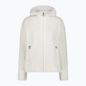 Női pulóver CMP 35P3856 Long Teddy Highloft chalk white (35P3856 Long Teddy Highloft 35P3856/A143) kép