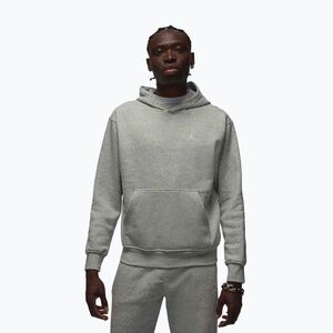Férfi pulóver Jordan Brooklyn Fleece szürke melír/fehér (Jordan Brooklyn Fleece FV7281-050) kép