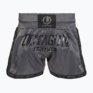 Edzőshort Octagon Kickboxing/Muay Thai Legion Future Premium black/grey (Kickboxing/Muay Thai Legion Future Premium 10123-SMT) kép