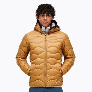 Férfi pehelydzseki Peak Performance Helium Down Hood sierra sand (Helium Down Hood G79845150) kép