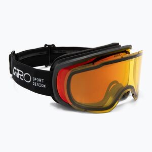 Síszemüveg Giro Roam black stacked/amber scarlet/yellow (Roam 7172114) kép