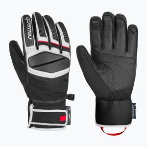 Síkesztyűk Reusch Mastery Kesztyűk Reusch Mastery black/white/fire red (Mastery 6001120) kép