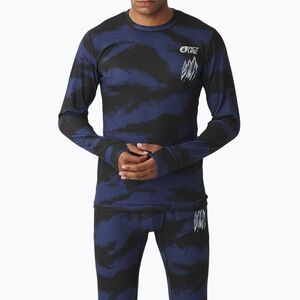 Férfi termoaktív pulóver Picture Lhotse Printed retro fusion print (Lhotse Printed MTS1282) kép