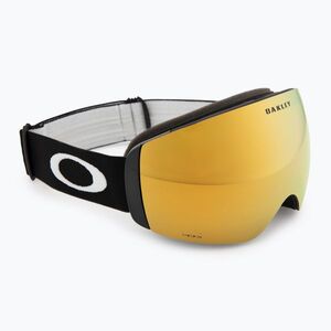 Sí szemüveg Oakley Flight Deck M Matte Black/Prizm 24K Iridium (Flight Deck OO7064-G5) kép