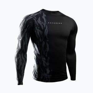 Férfi hosszú ujjú rashguard Hayabusa Apex Rash Guard black (Apex Rash Guard ARG-LS-BK) kép