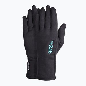 Női túrakesztyű Rab Power Stretch Pro black (Power Stretch Pro QAG-65-BL) kép