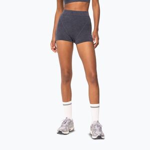 Női edzőshort Carpatree Marble Story Seamless midnight mist black (Marble Story Seamless CP-SP-MSSS-MNMBLK) kép