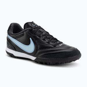 Férfi focicipők Nike Tiempo Ligera Pro TF black/ice blue/obsidian (Tiempo Ligera Pro TF IB4477-040) kép